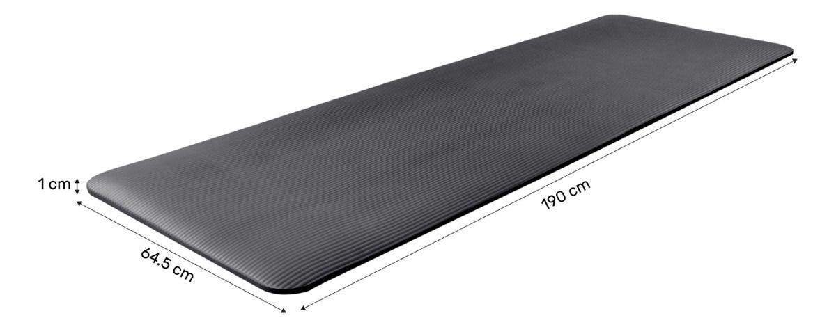 Mat Yoga Tapete 10 Mm Alfombra Pilates Extra Grueso-6