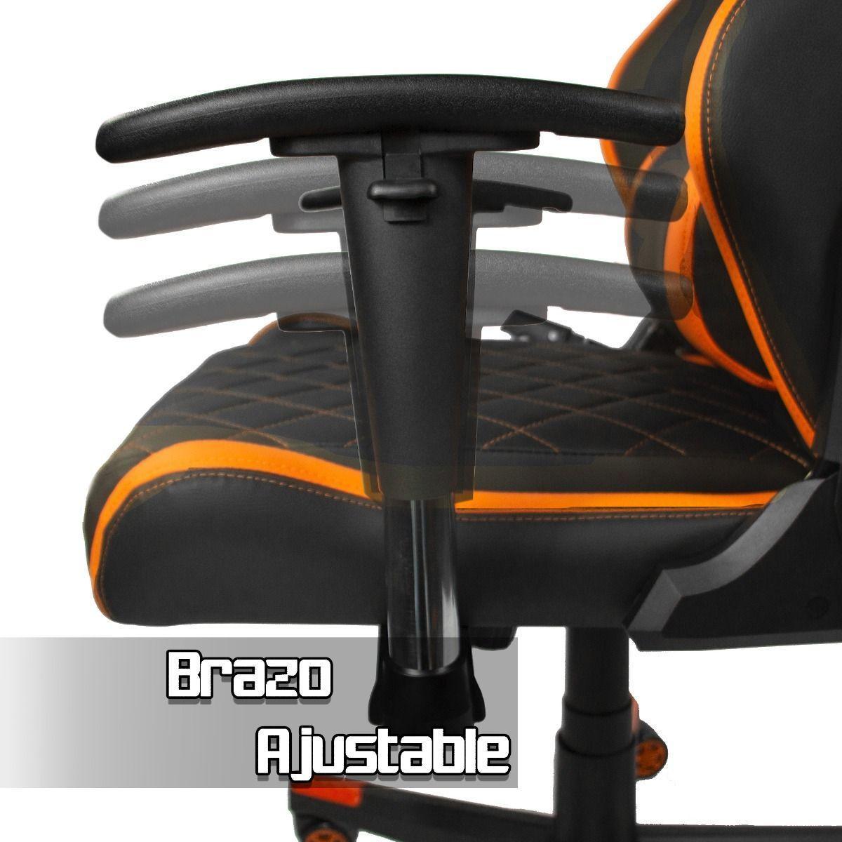 Silla Oficina Gamer Ergonomica Escritorio Reclina-4