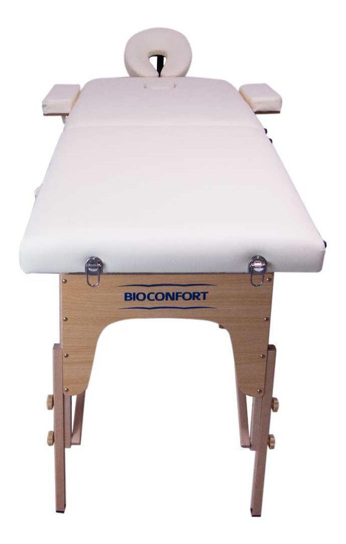 Camilla Masaje 2 Cuerpos Plegable Portatil Spa Beige-2
