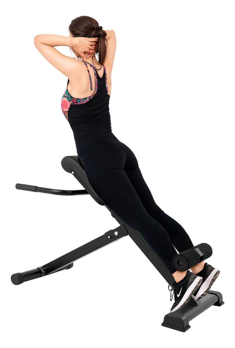 Silla Romana Banco Hiperextension Abs Espalda Gluteo Ajustable-1