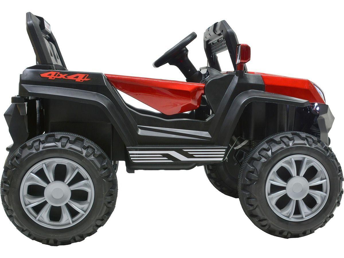  AUTO A BATERIA Buggy Electrico Luces Musica Usb Control ROJIZO-3