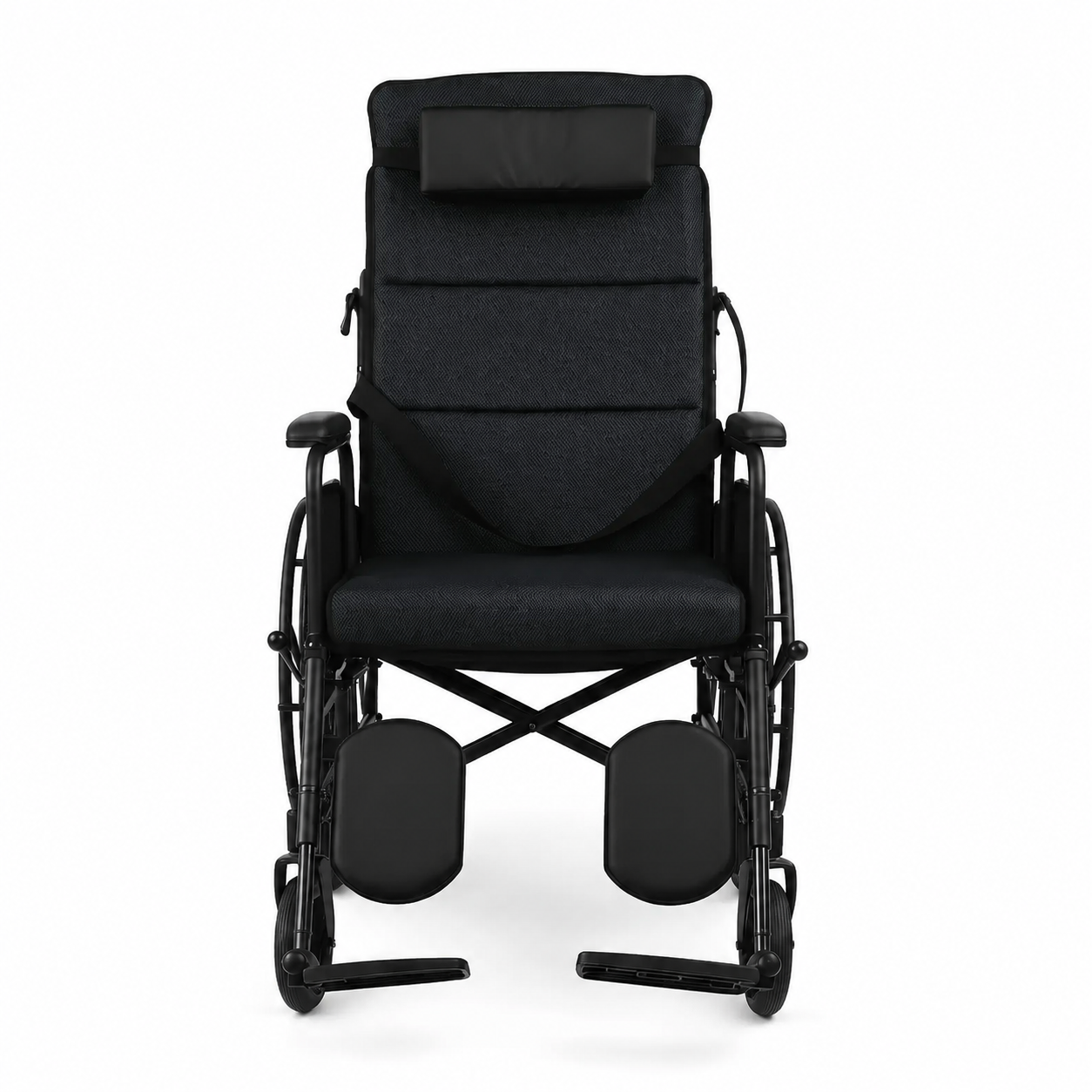 Silla De Ruedas Manual Reclinable Con Ba o Integrado Inodoro-1