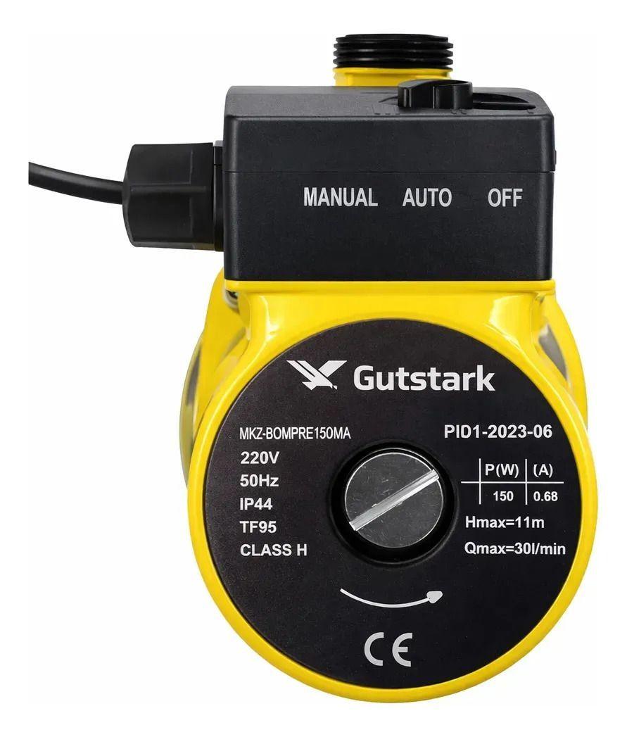 Bomba Presurizadora de Agua Automática 150W Aumenta Presión 30L/min Silenciosa -5