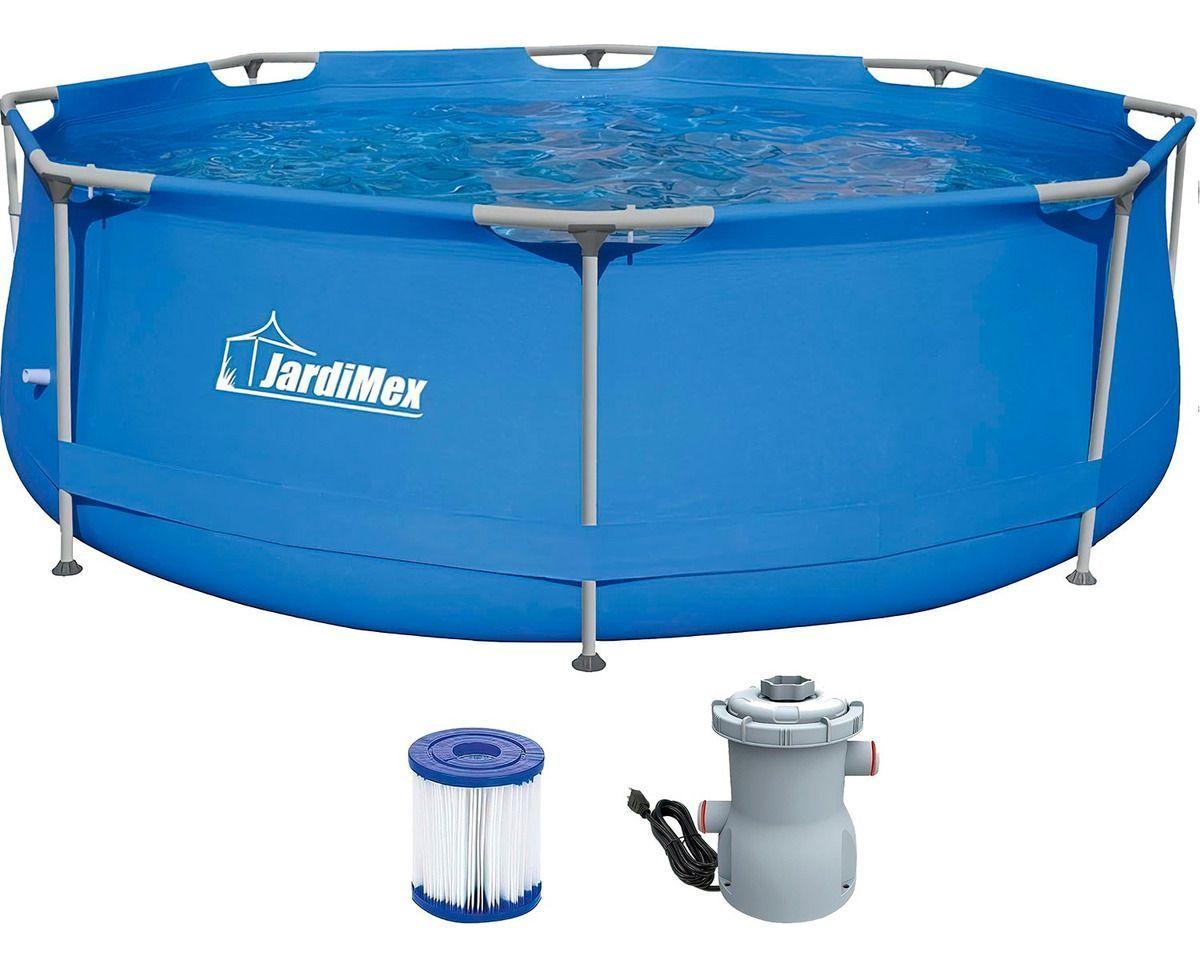 Piscina Estructural Rendonda Capacidad 4383 L Jardimex-0