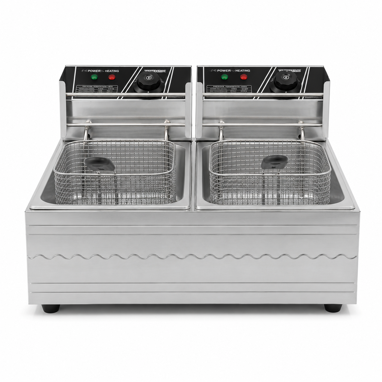 Freidora Electrica Gutstark 12 Litros Doble Canastillo 220v-1