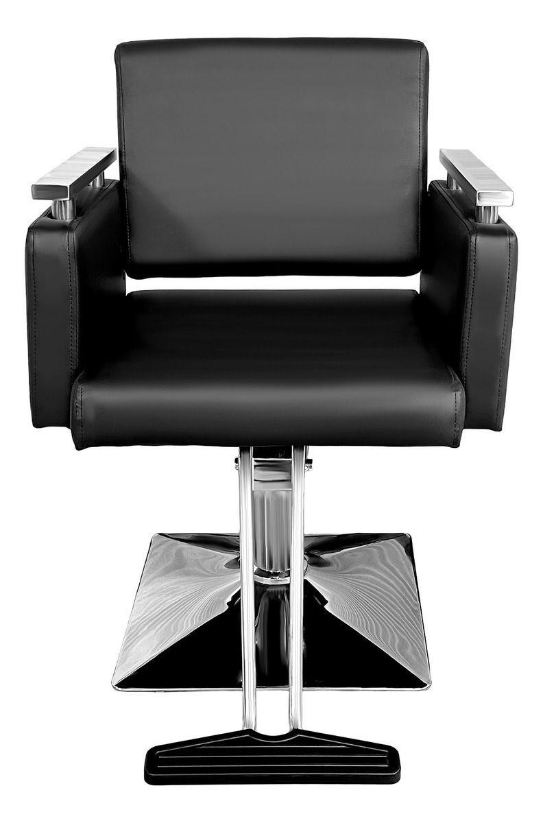 Silla Sillon Barberia Estetica Hidraulico De Respaldo Fijo-2