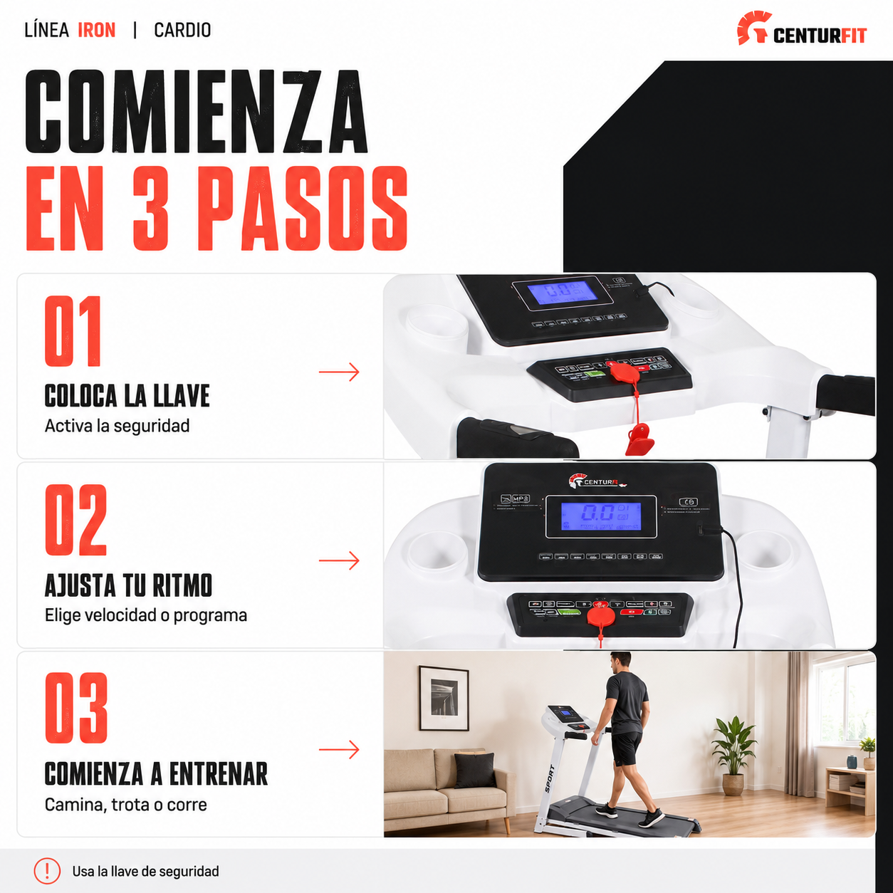 Trotadora Electrica Plegable Inclinacion 2hp 16km/h Bluetoot-4