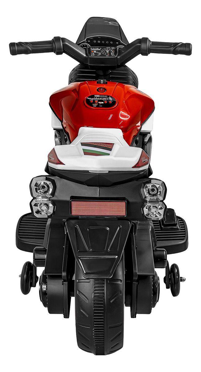 Moto Eléctrica Montable A Bateria Niño 6v Luces Musica Usb-3