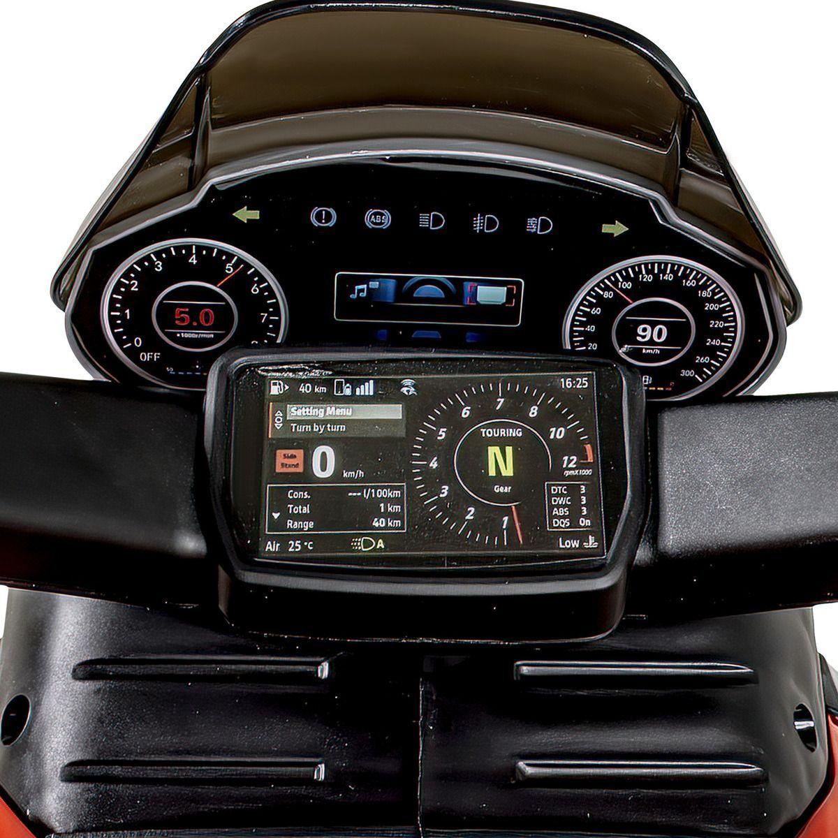 Moto Eléctrica Montable A Bateria Niño 6v Luces Musica Usb-4