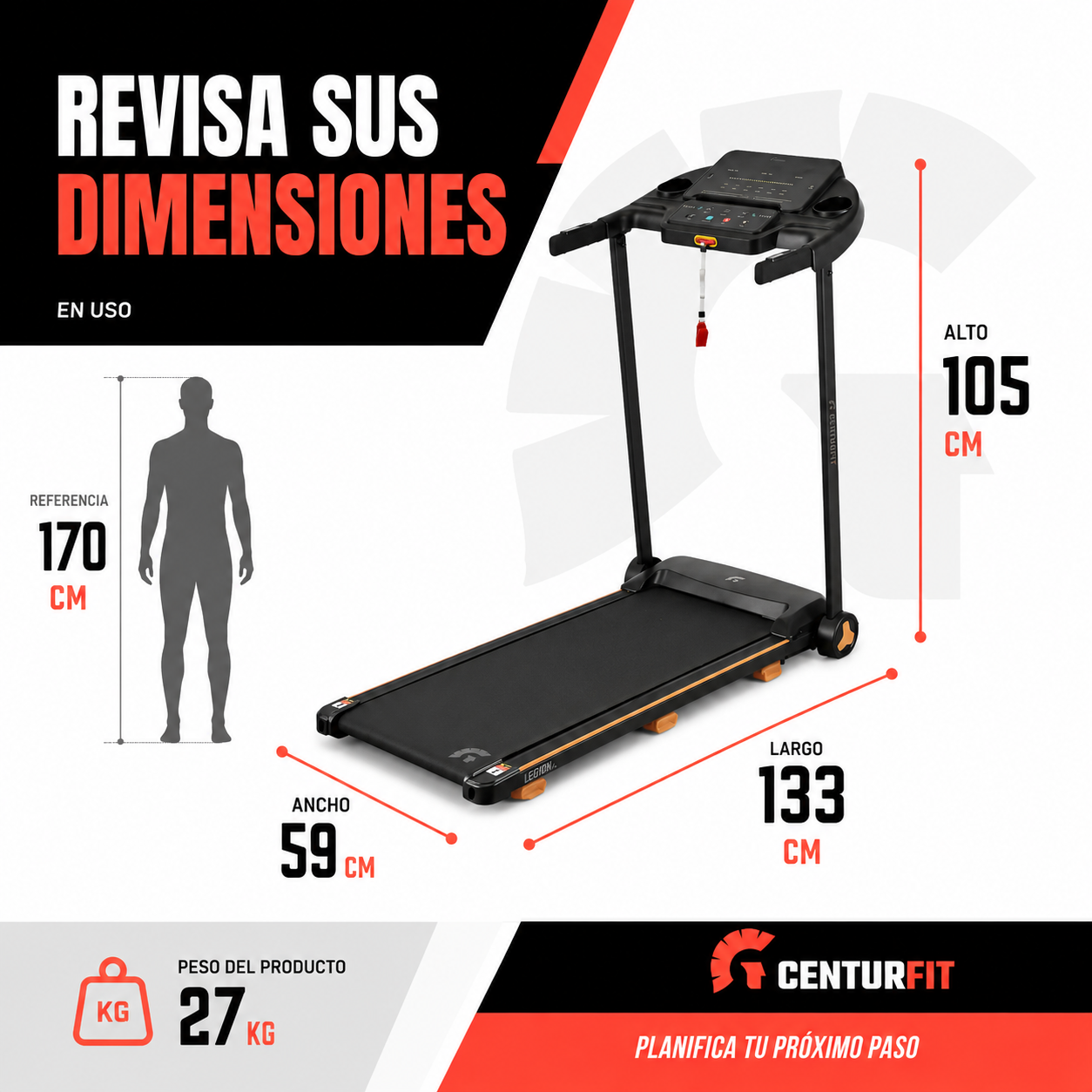 Trotadora El ctrica Plegable 2 75 HP 14km Bluetooth App Inclinaci n-4
