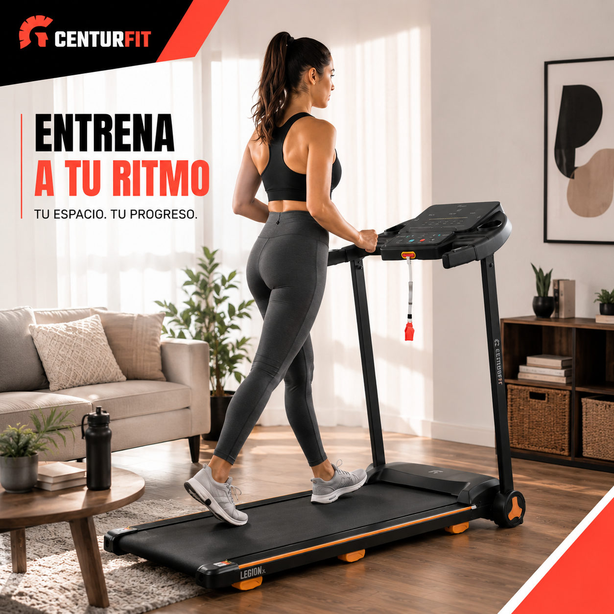 Trotadora El ctrica Plegable 2 75 HP 14km Bluetooth App Inclinaci n-7
