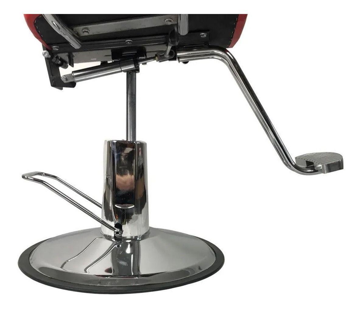 Sillon de barberia Hidraulico Reclinable barbero -4