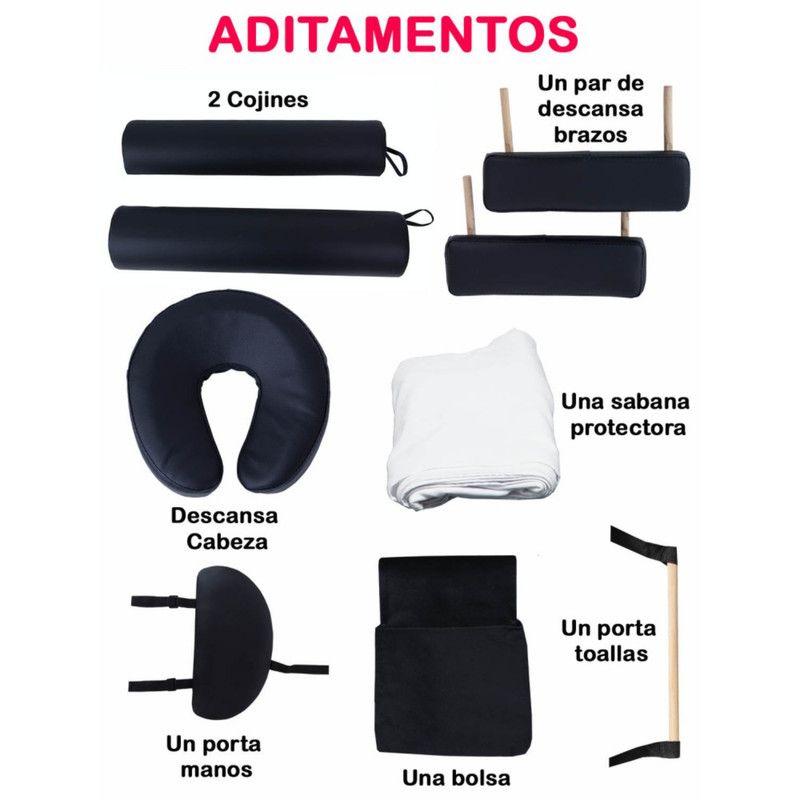 Camilla Masajes Portátil Nanofort Profesional Spa Fisioterapia-5