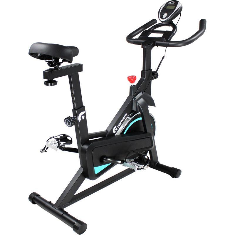Bicicleta Spinning Pro 6kg Estatica Fija Resistencia Ajustable Centurfit-2
