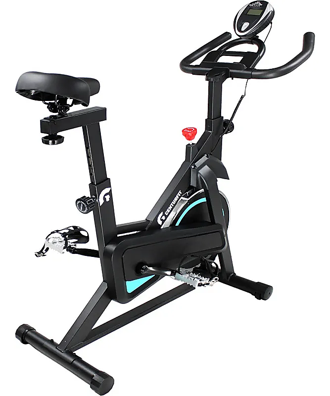 Bicicleta Spinning Pro 6kg Estatica Fija Resistencia Ajustable Centurfit-2