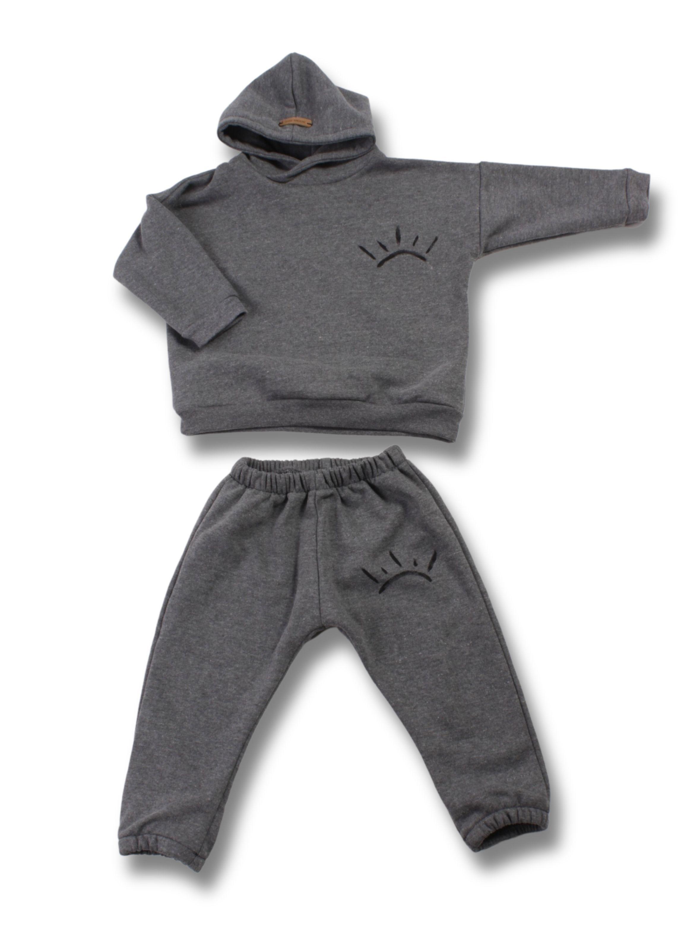Conjunto de buzo jogger unisex para niños-0
