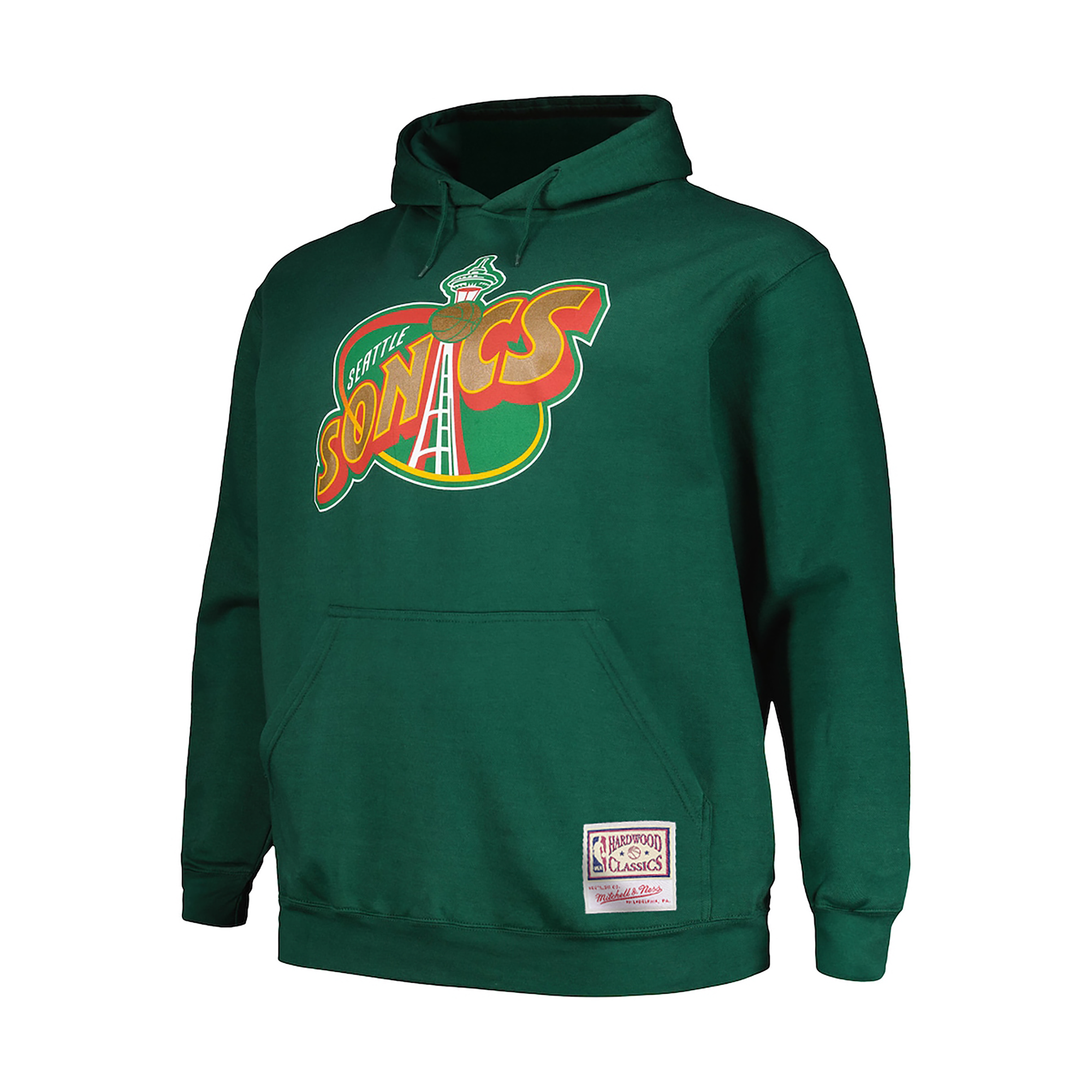 NBA Polerón Hombre Seattle Supersonics Verde-0