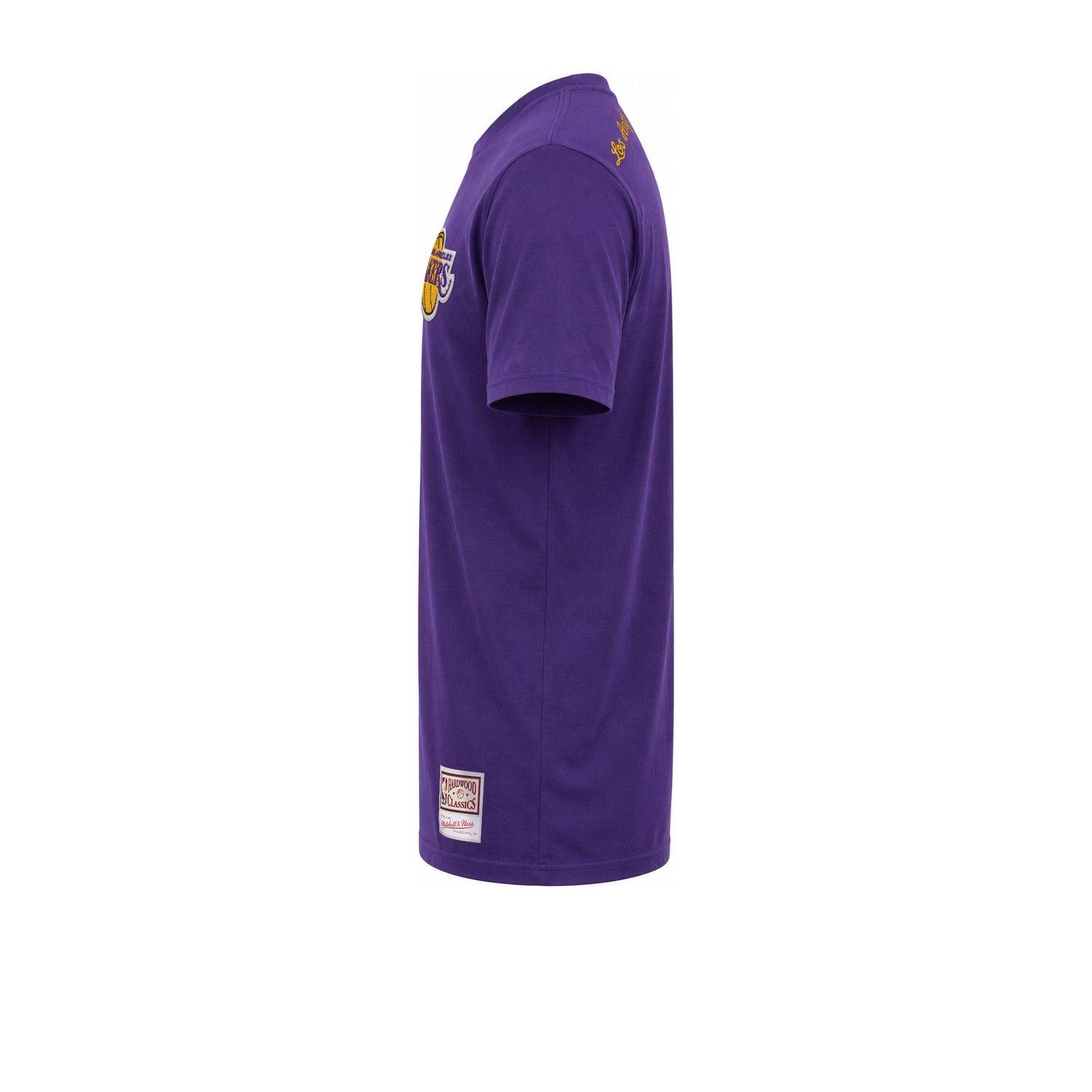 NBA Polera Match UP Hombre Los Angeles Lakers Purpura-2