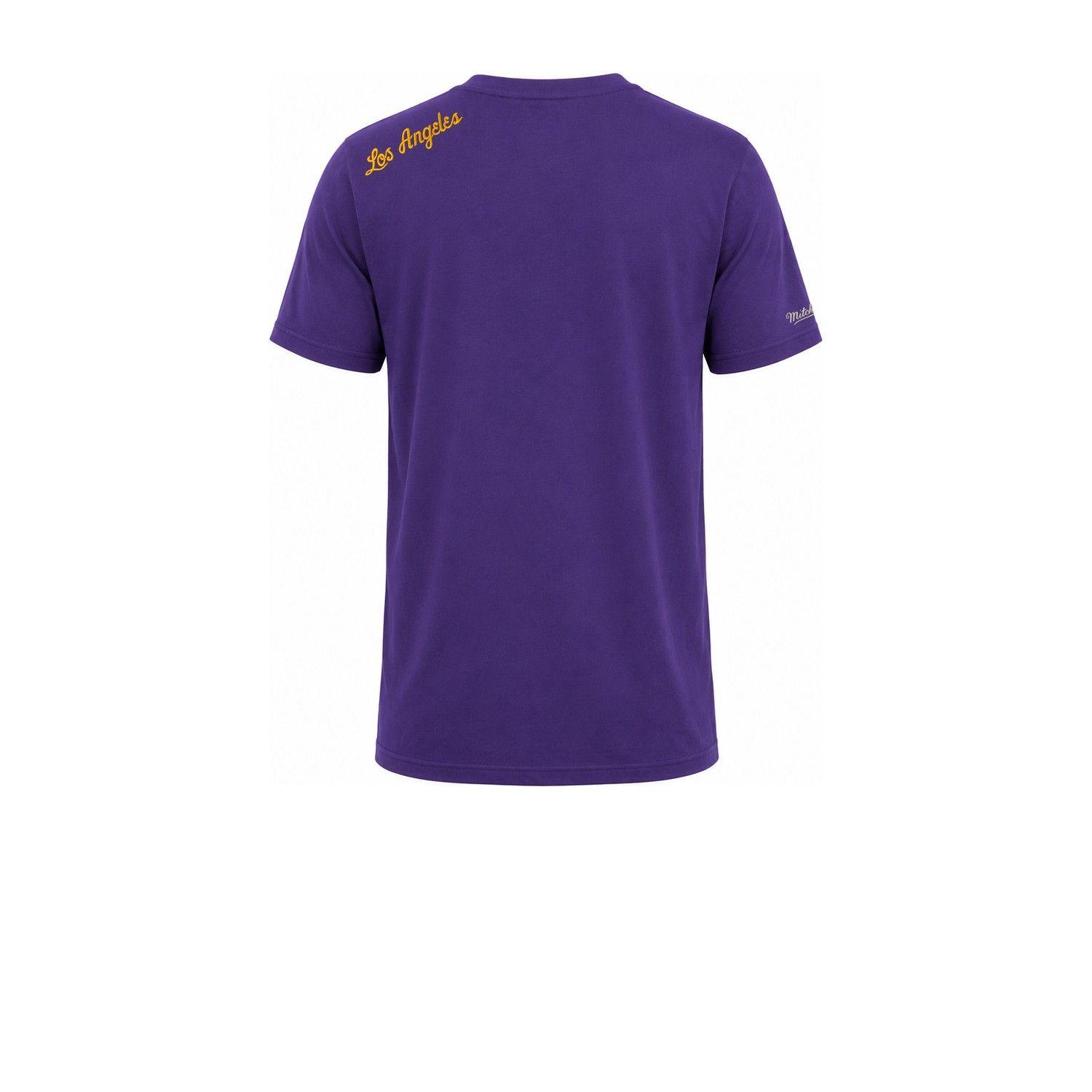 NBA Polera Match UP Hombre Los Angeles Lakers Purpura-6