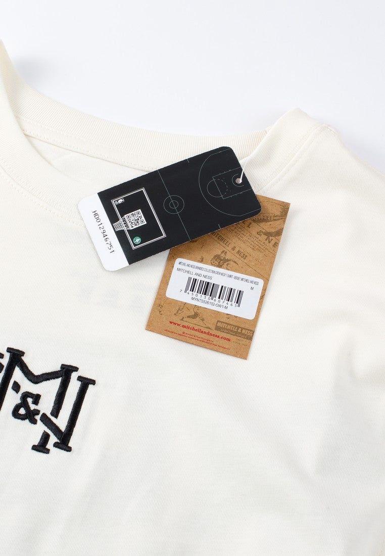 Mitchell and Ness Polera Branded Collection Hombre Off White-9