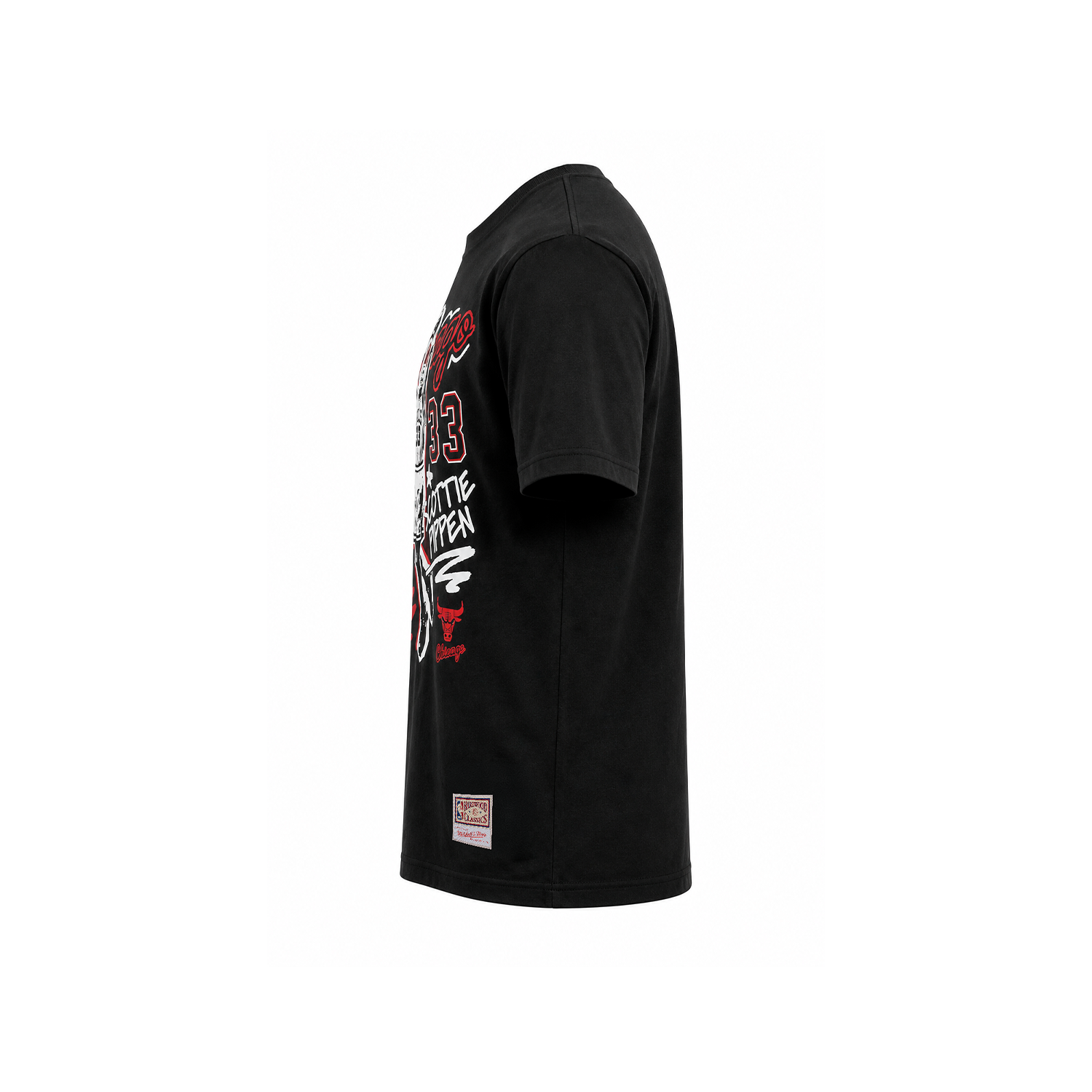 NBA Polera Chalked UP Hombre Chicago Bulls Scottie Pippen Negro-2