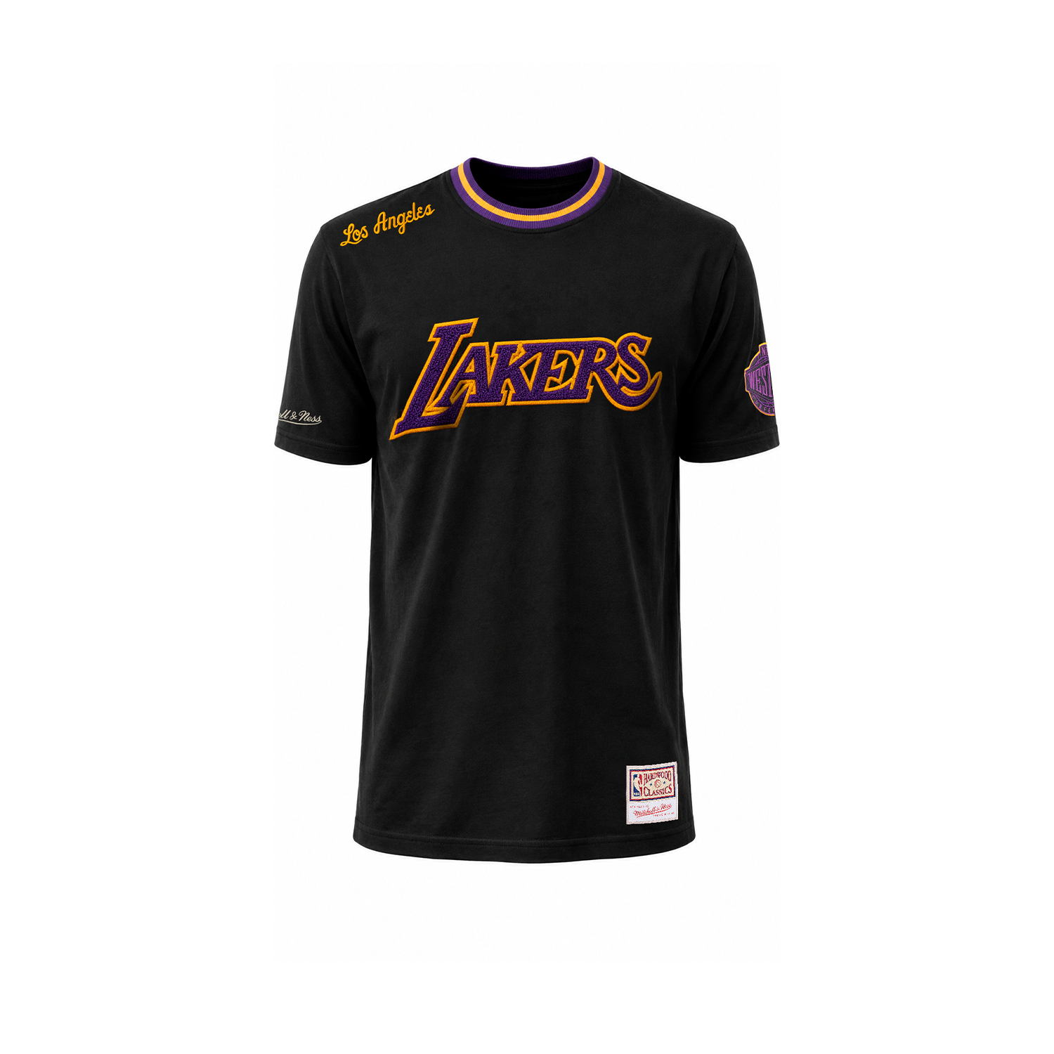 NBA Polera Match UP Hombre Los Angeles Lakers Negro-3