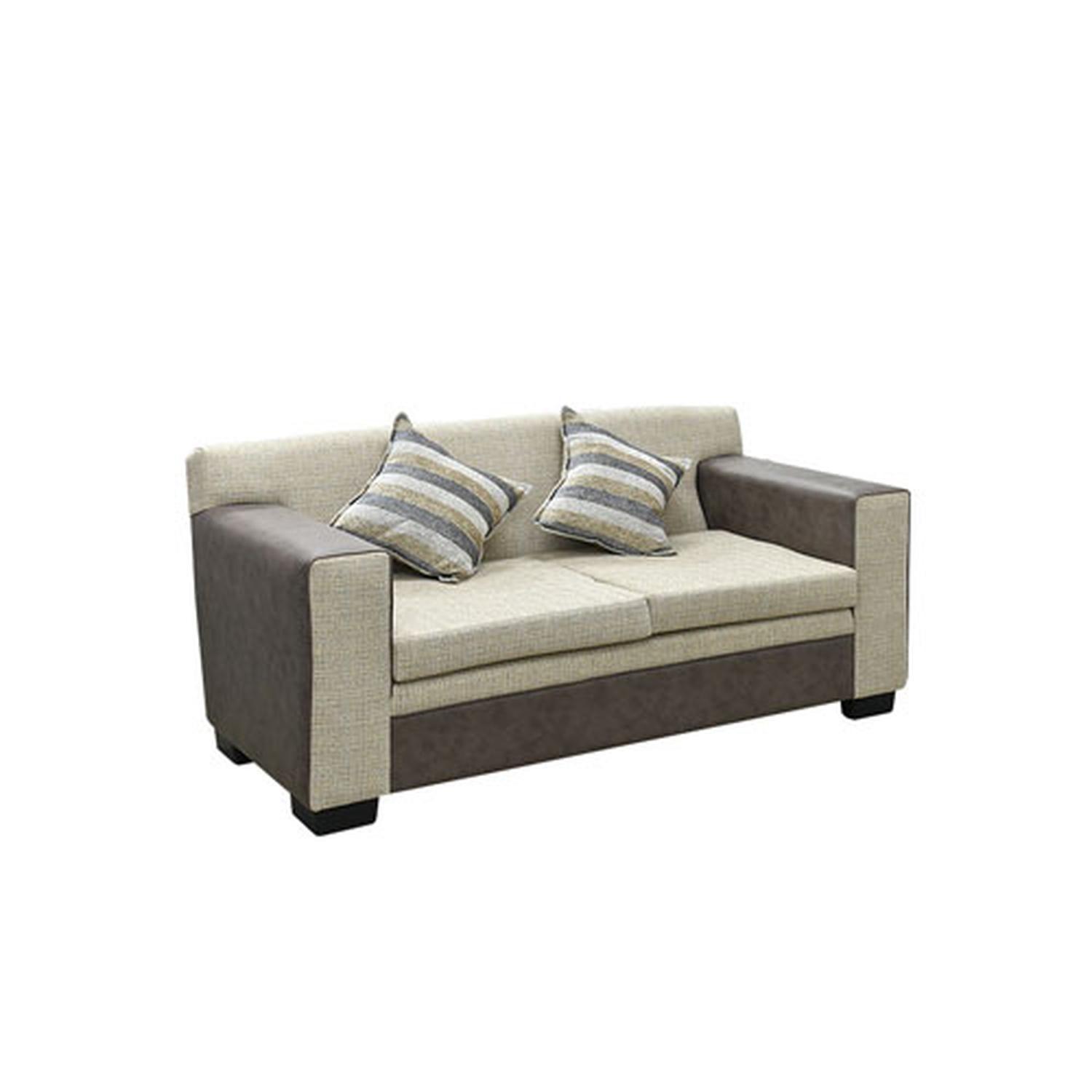 Sofá Sueco 2 Cuerpos Tela 21/410 Beige-0