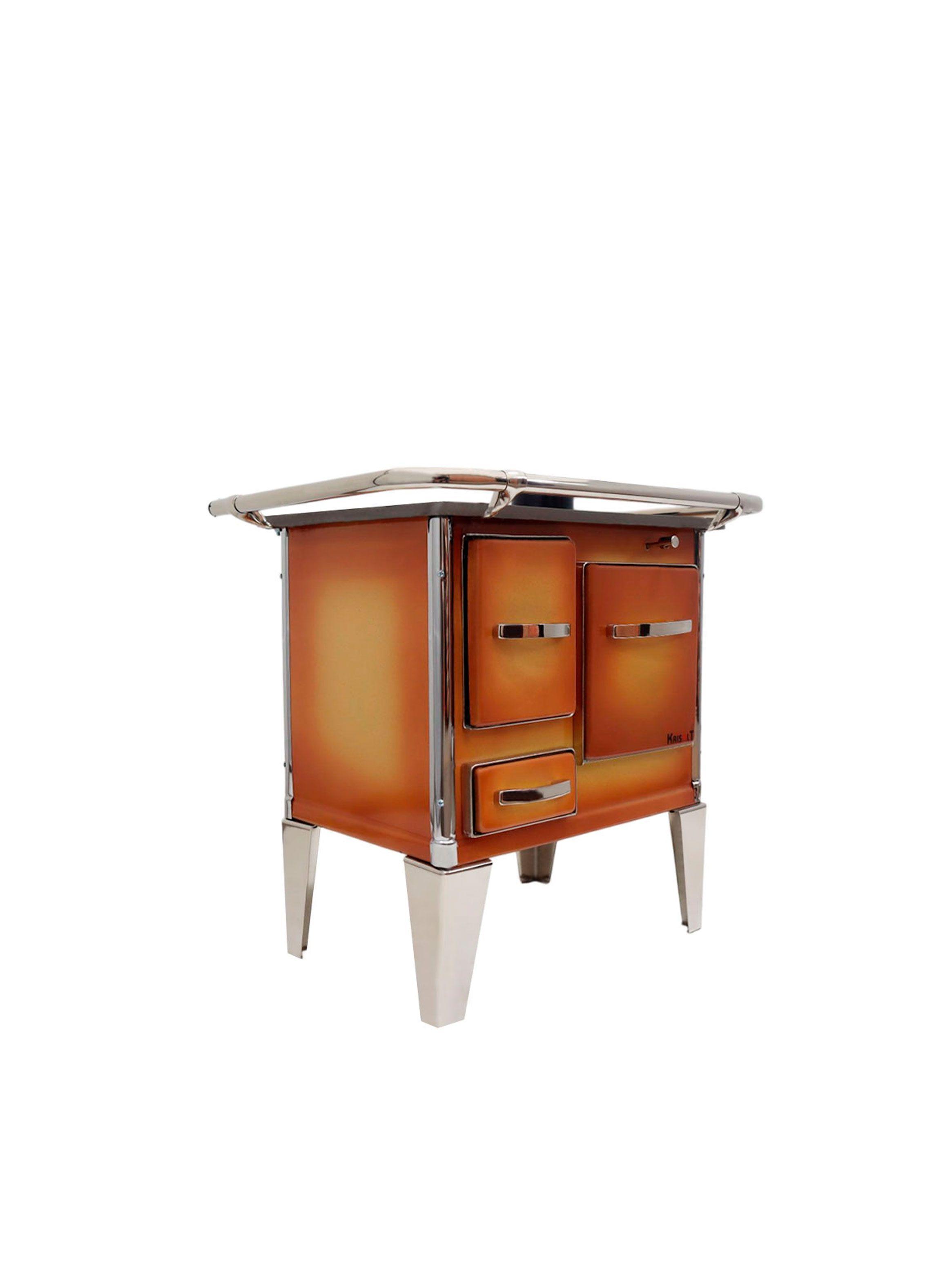 Cocina a Leña 3P modelo tradicional 65×46 Color Difumado + Kit de Instalación-5