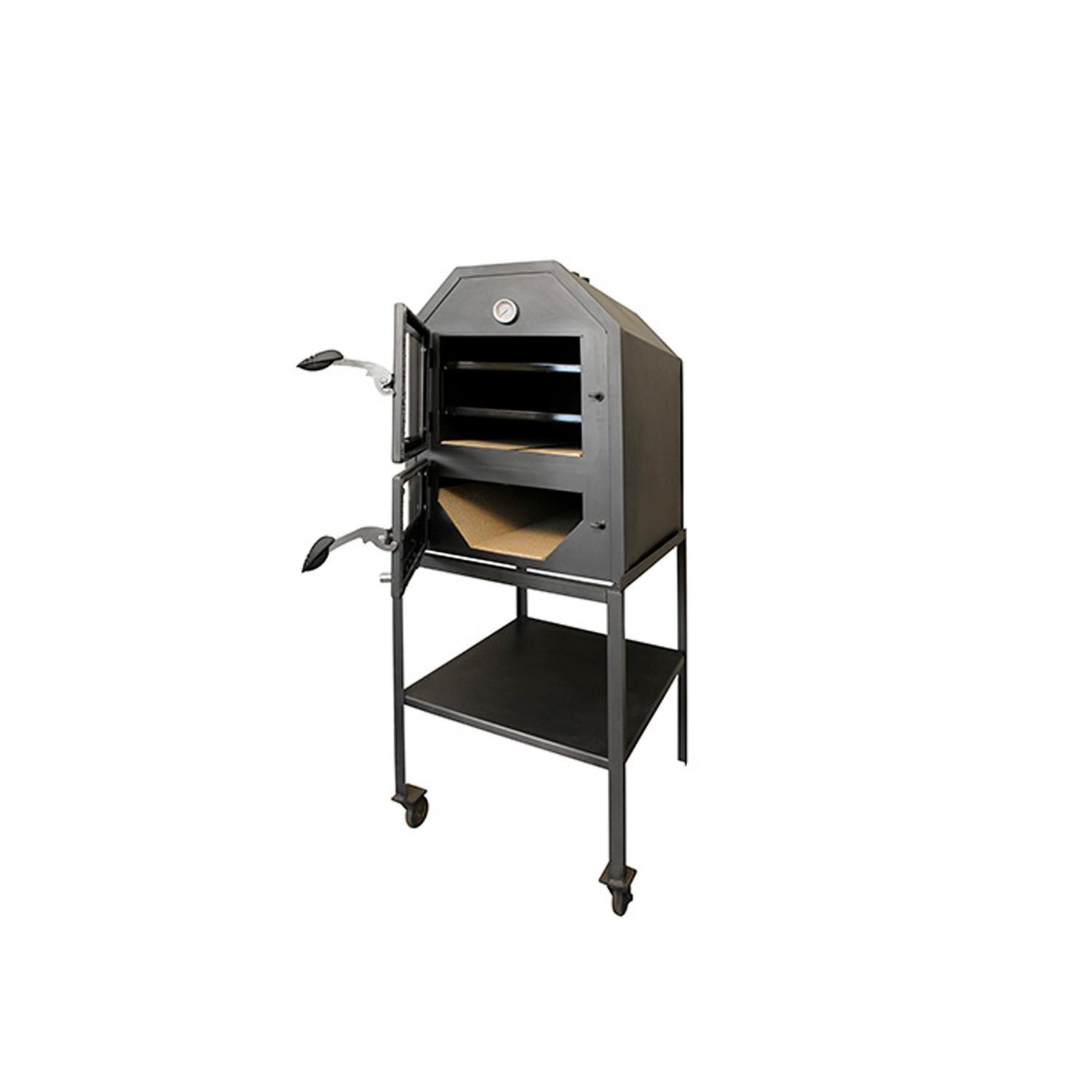 Horno a Leña Petit con base Alcázar-3