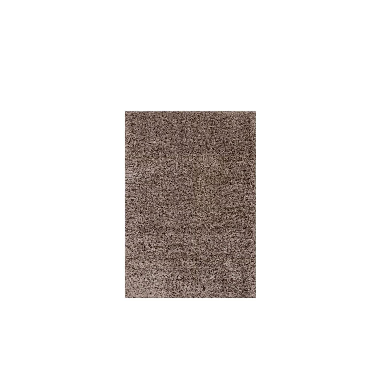 Alfombra mo shag 160x235 cm gris-0