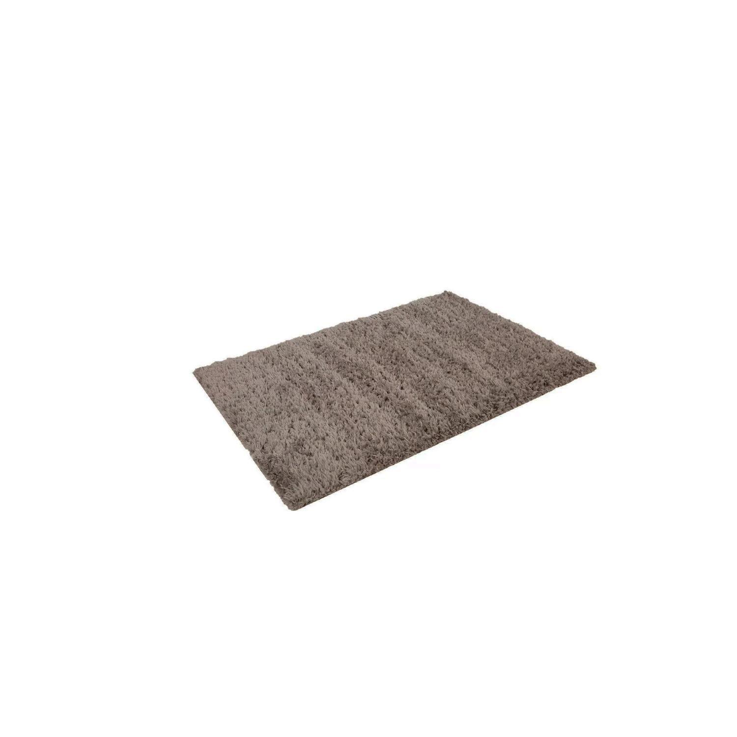 Alfombra mo shag 160x235 cm gris-1