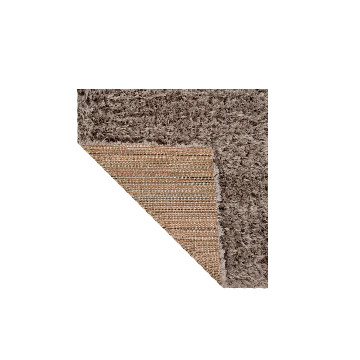 Alfombra mo shag 160x235 cm gris-4