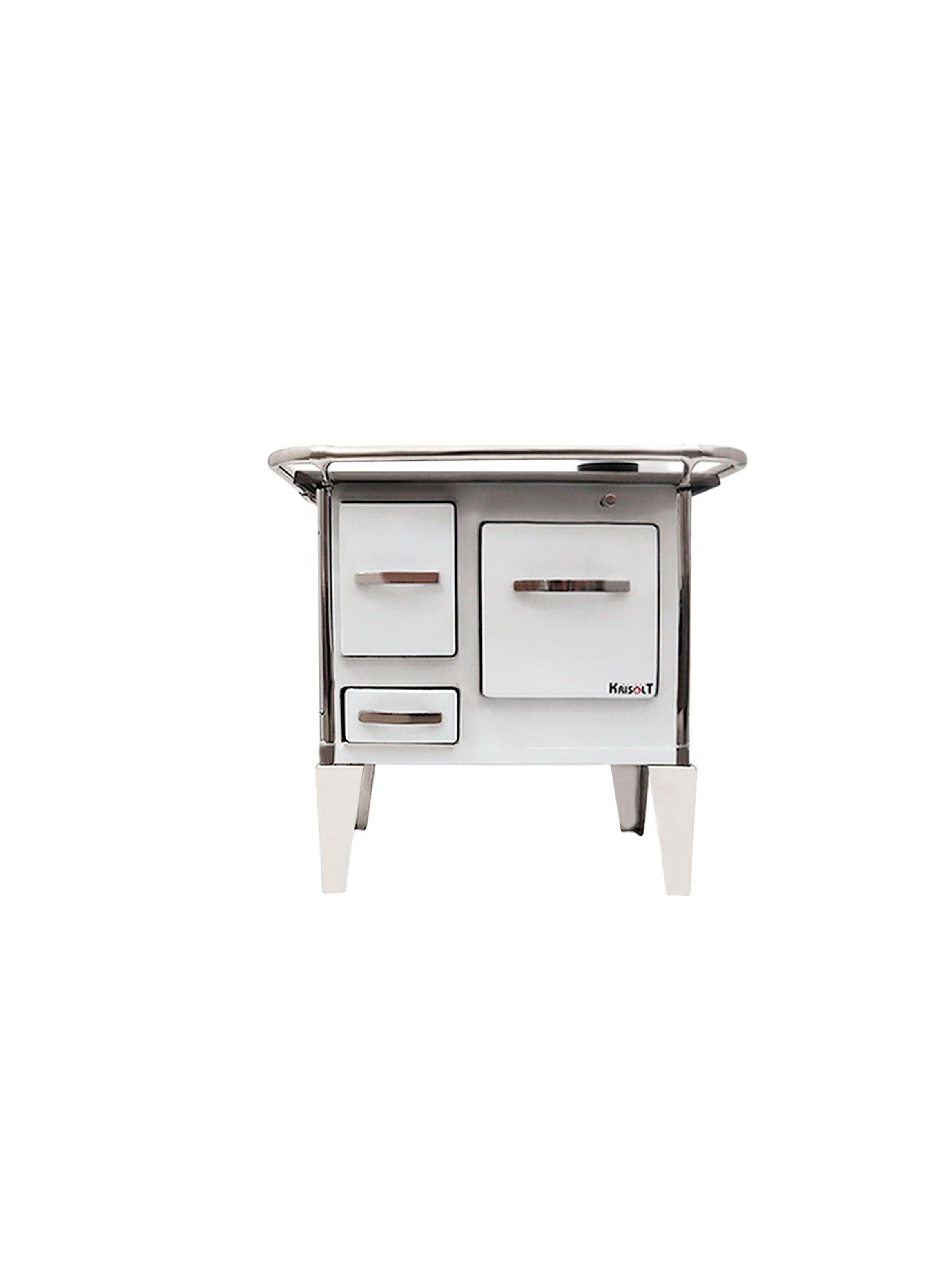 Cocina a Leña 3P modelo tradicional 72×46 Color Blanco-0