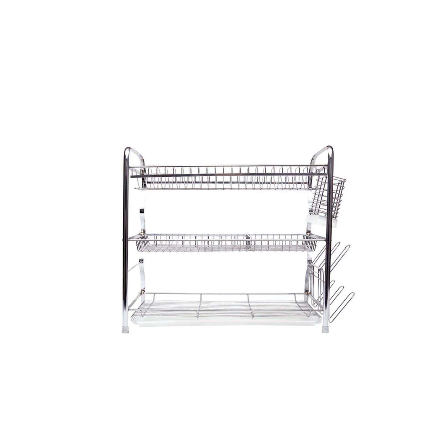 Secaplatos 3 niveles Cromo XL Simple Cook-3
