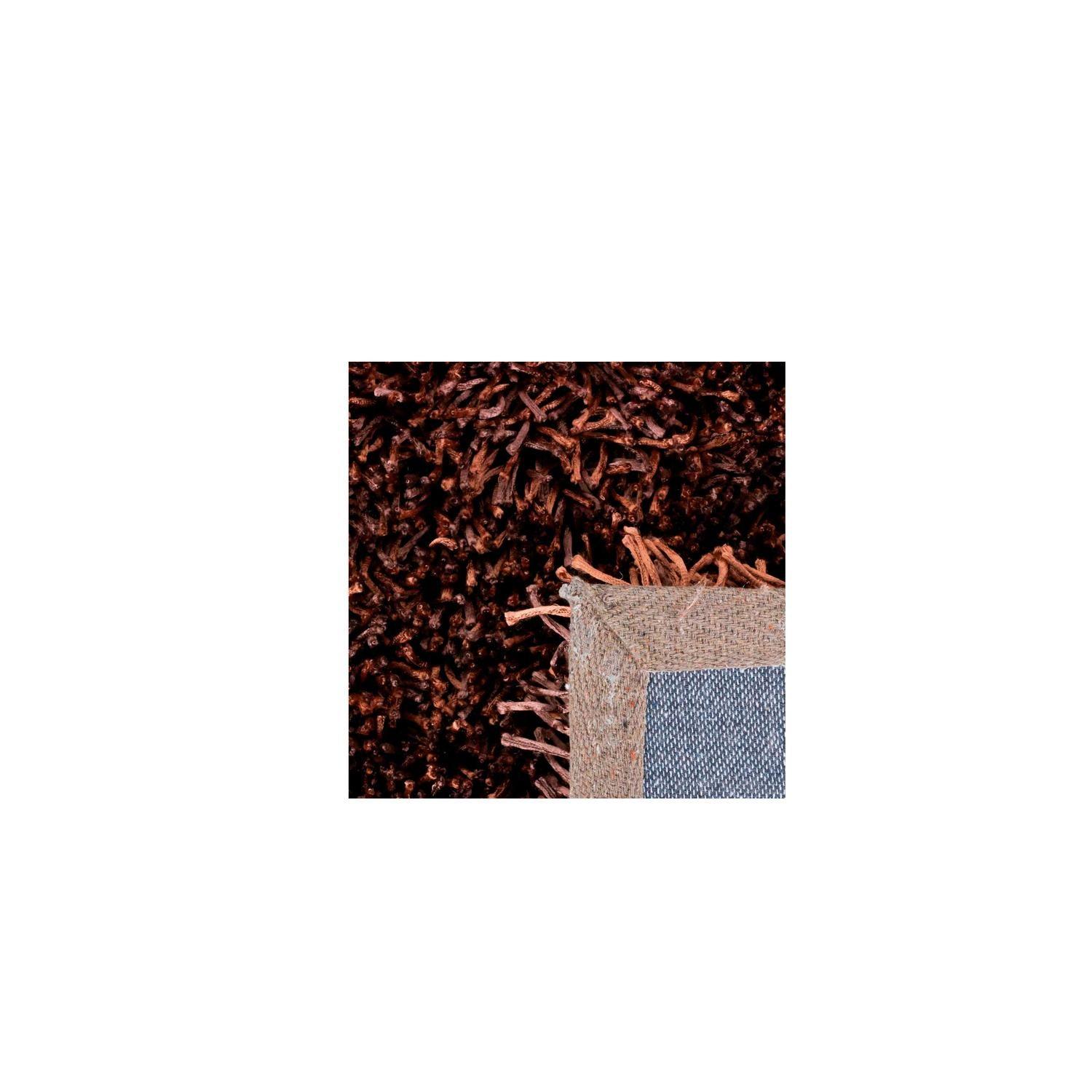 Alfombra shaggy mix 160x230 cm café-2