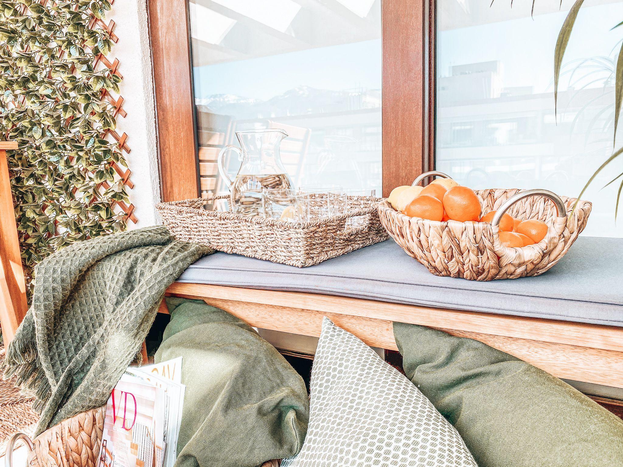 Bandeja Olivares fibras naturales - CAZANDO TESOROS-5