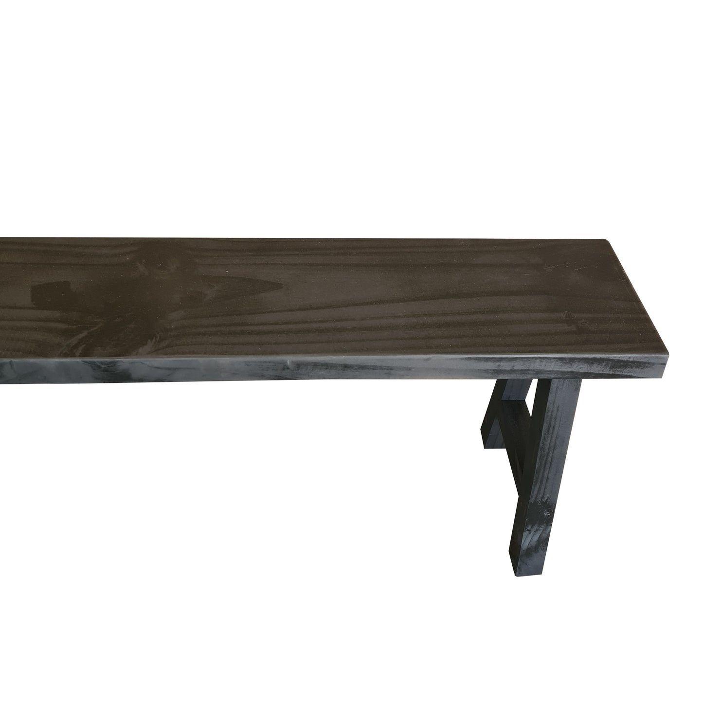 Banqueta Antillanca Negra teñida 180-4