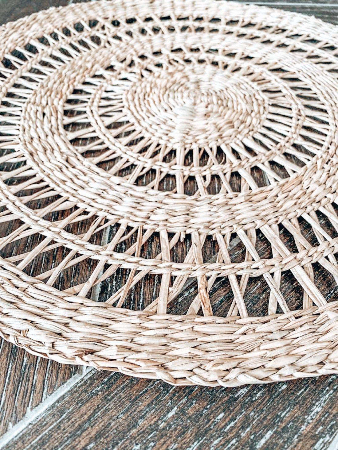 Individual de fibras naturales Cazando Tesoros-2