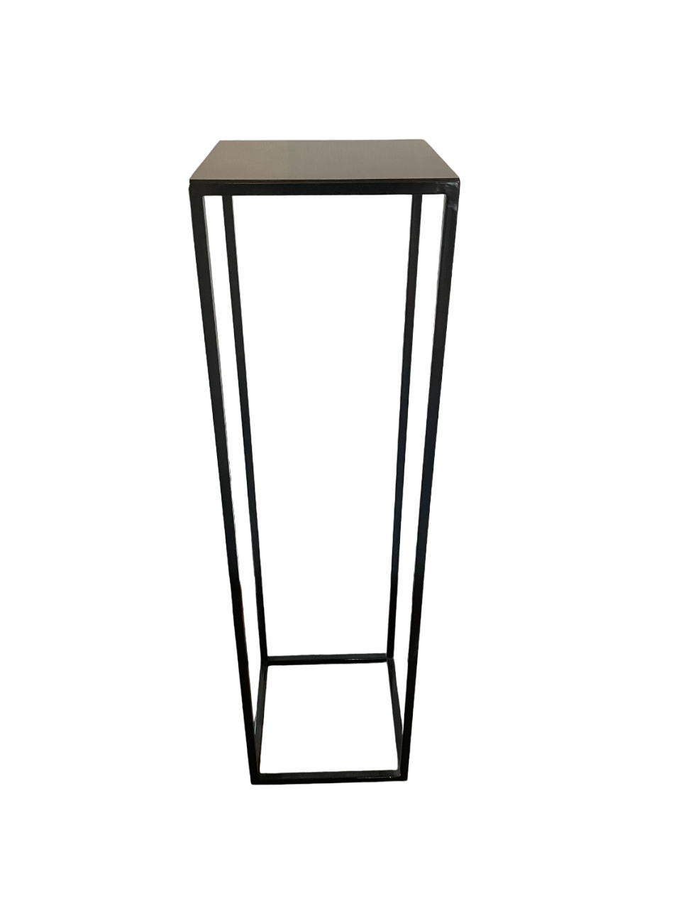 Plinto Brest Metal Negro 110cm - CAZANDO TESOROS-0