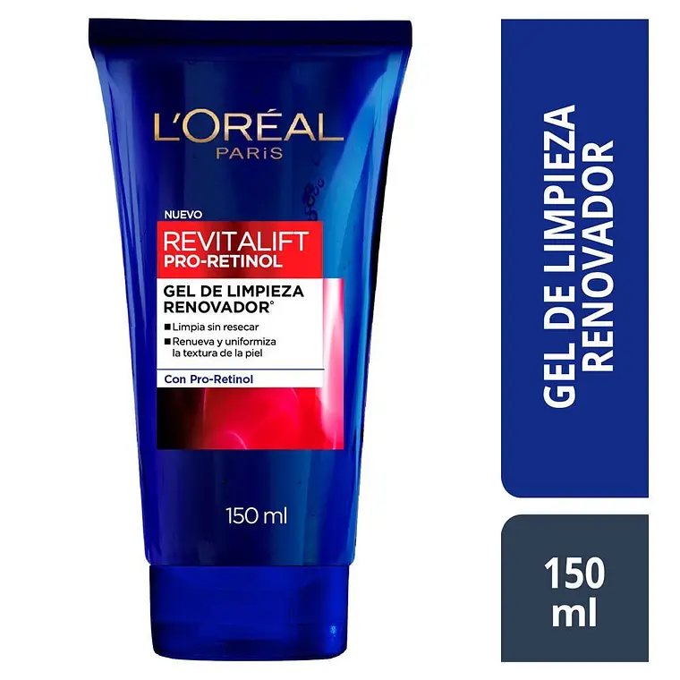 Pack 2 Gel de Limpieza Revitalift con Pro Retinol LOREAL-1