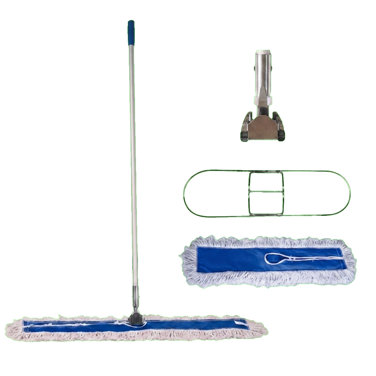 Pack 2 Mopas completa seca Tipo Avion 60 Cm 24 pulgadas-1