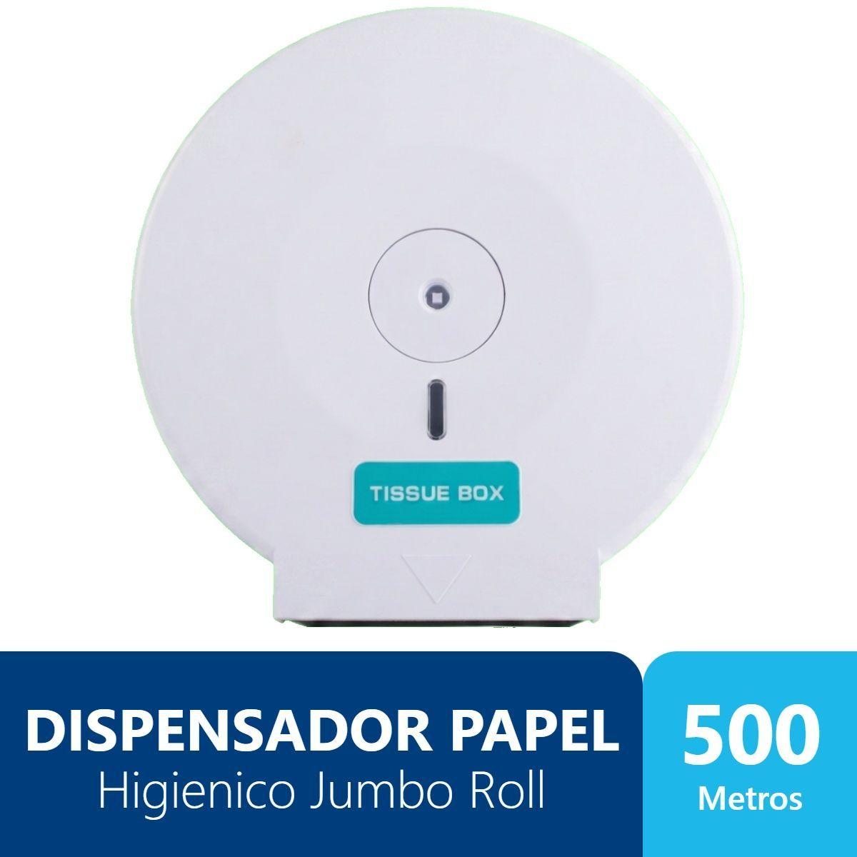 Dispensador de Papel Higienico 500 Mts Industrial-0