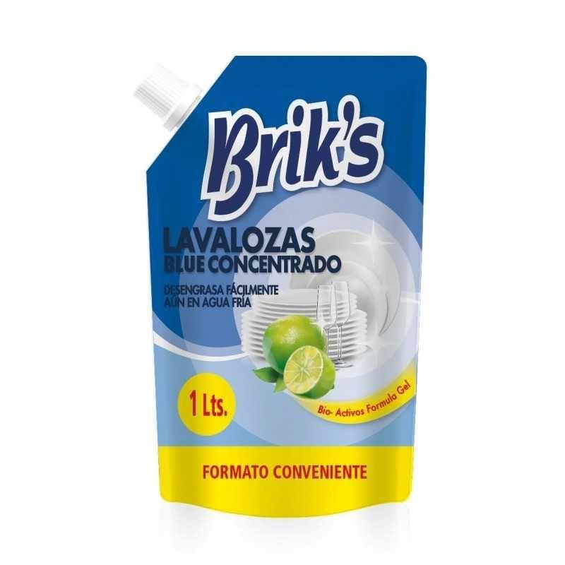 Pack 3 Lavalozas DoyPack Briks Azul 1 Lt-2