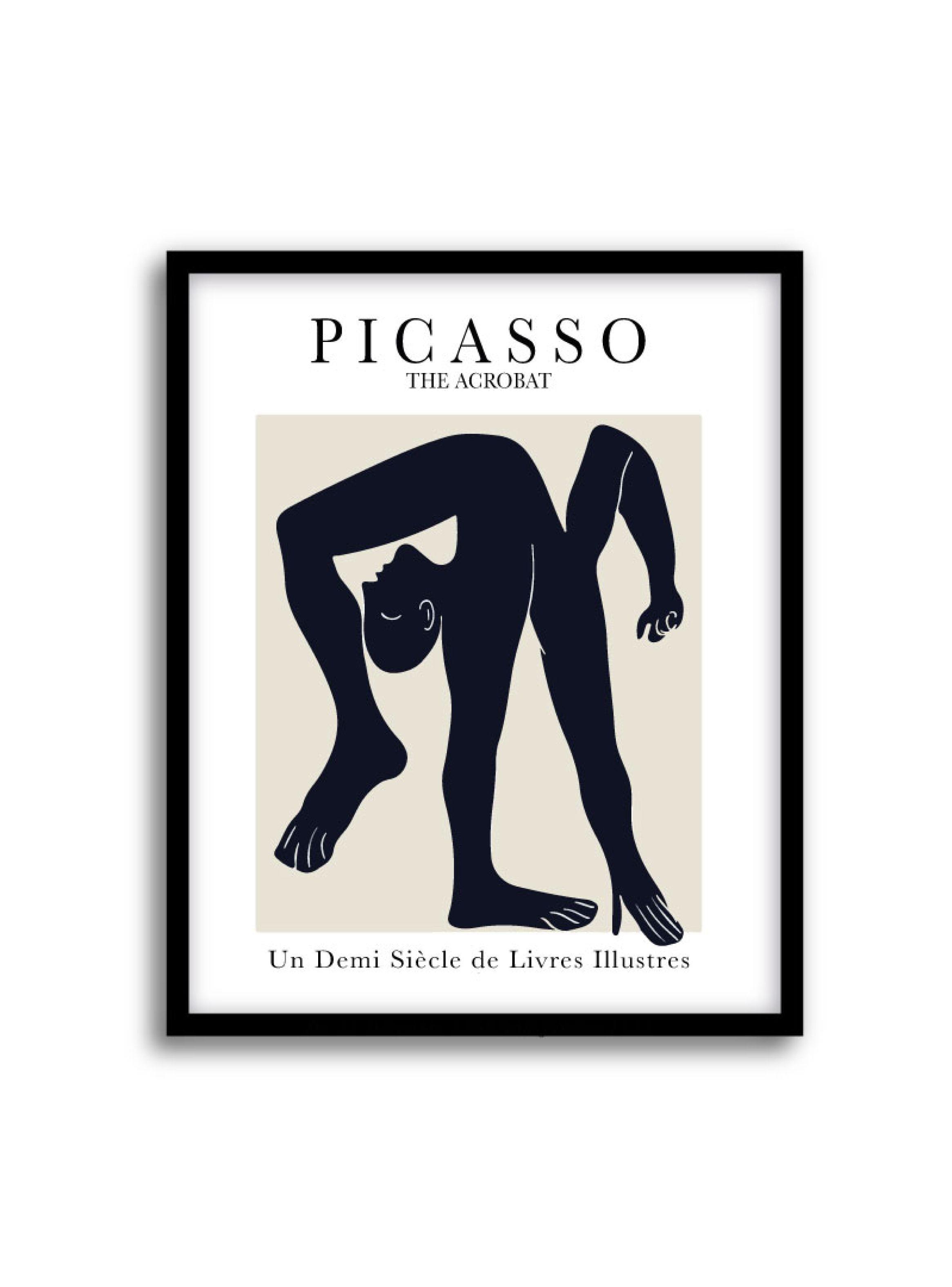 Cuadro 40x50 Picasso The Acrobat-0