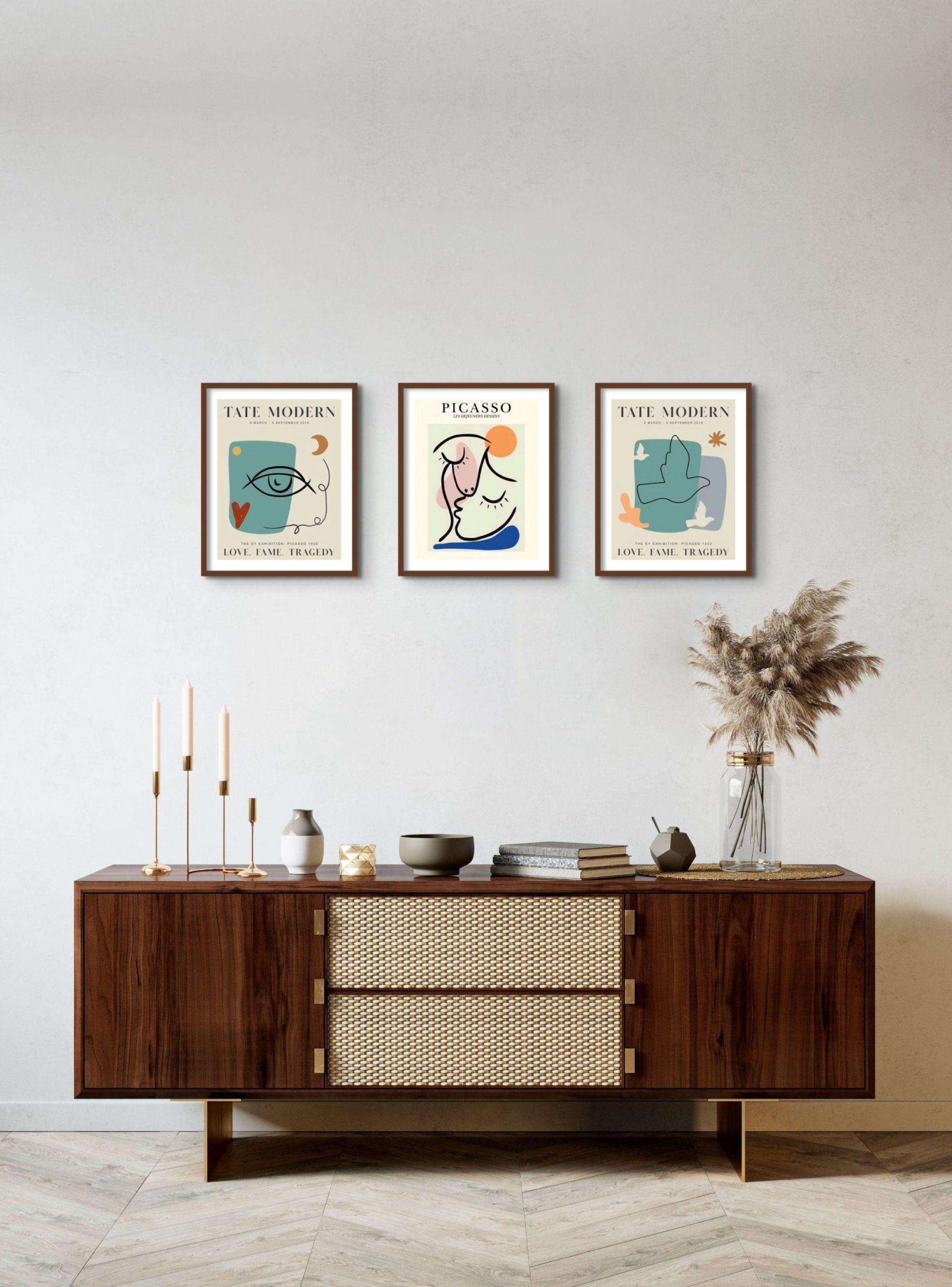 Set Cartel de Arte marco 40x50-1