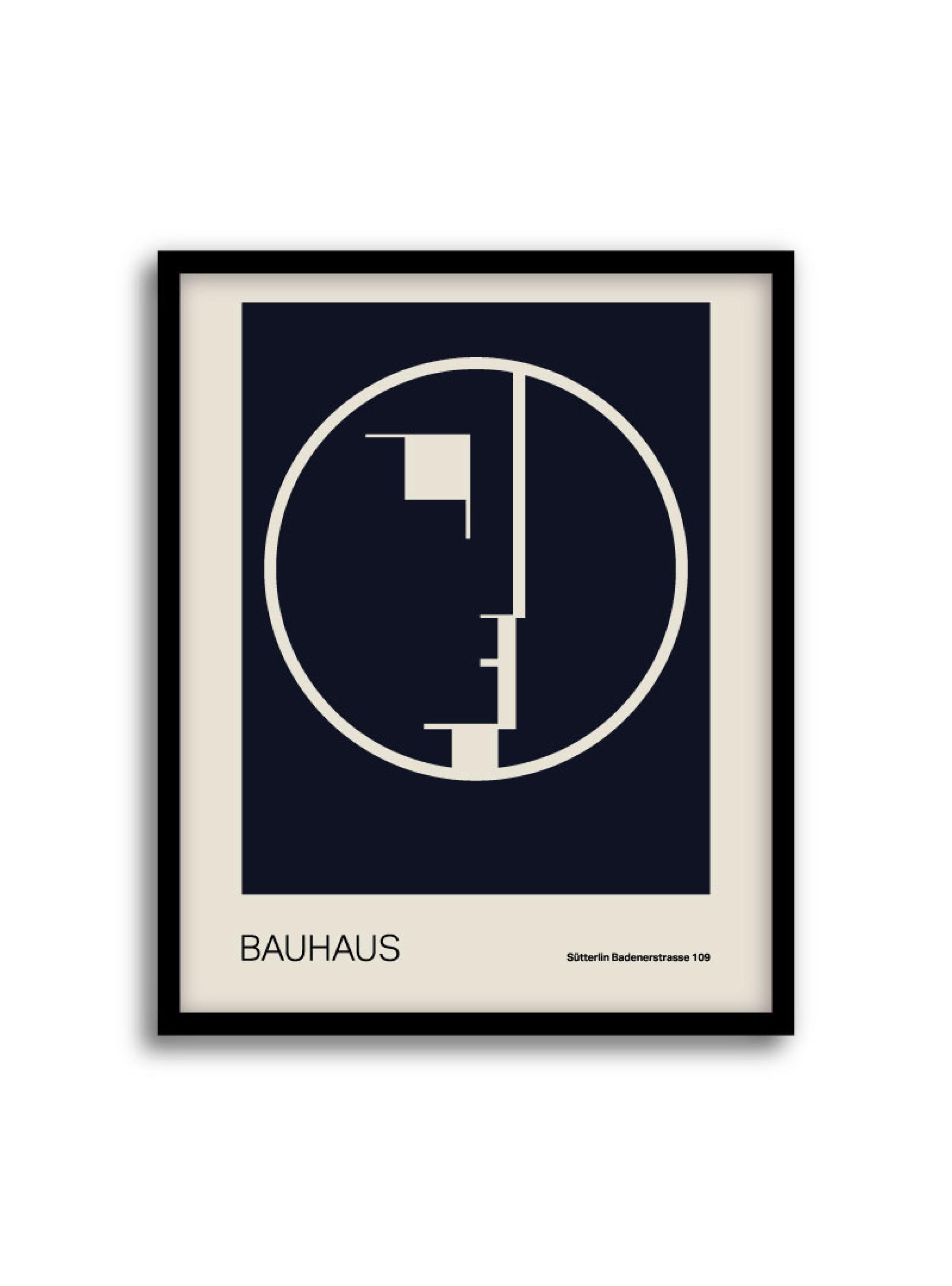 Cuadro 40x50 Cartel Bauhaus-0