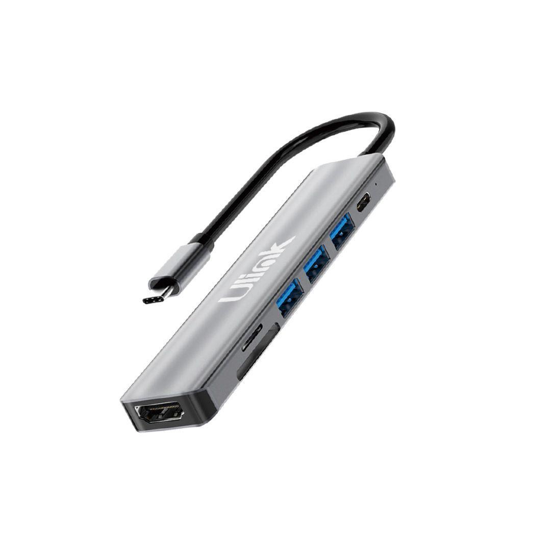 Adaptador multipuerto USB C 7 en 1-0