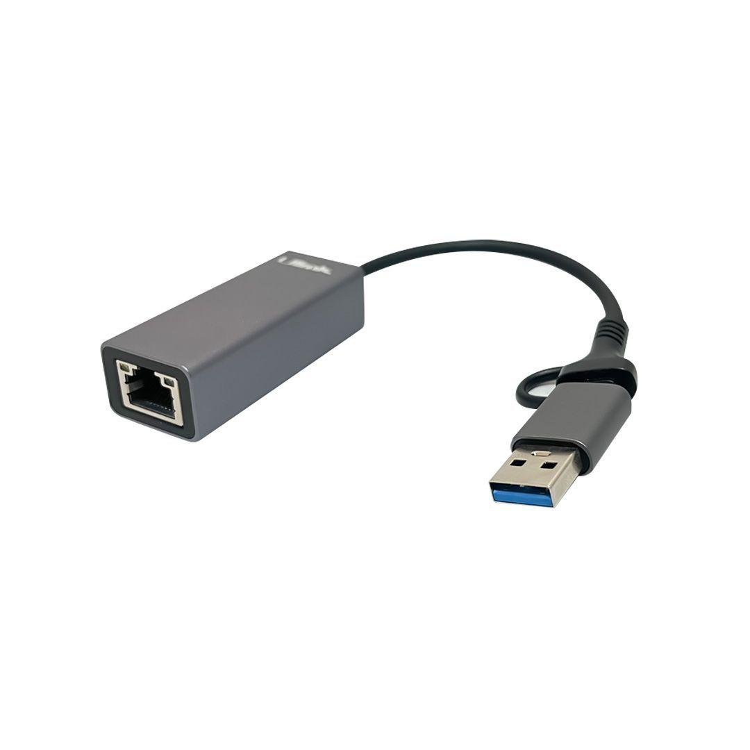 Adaptador usb tipo C A a gigabit 10 100 1000-2