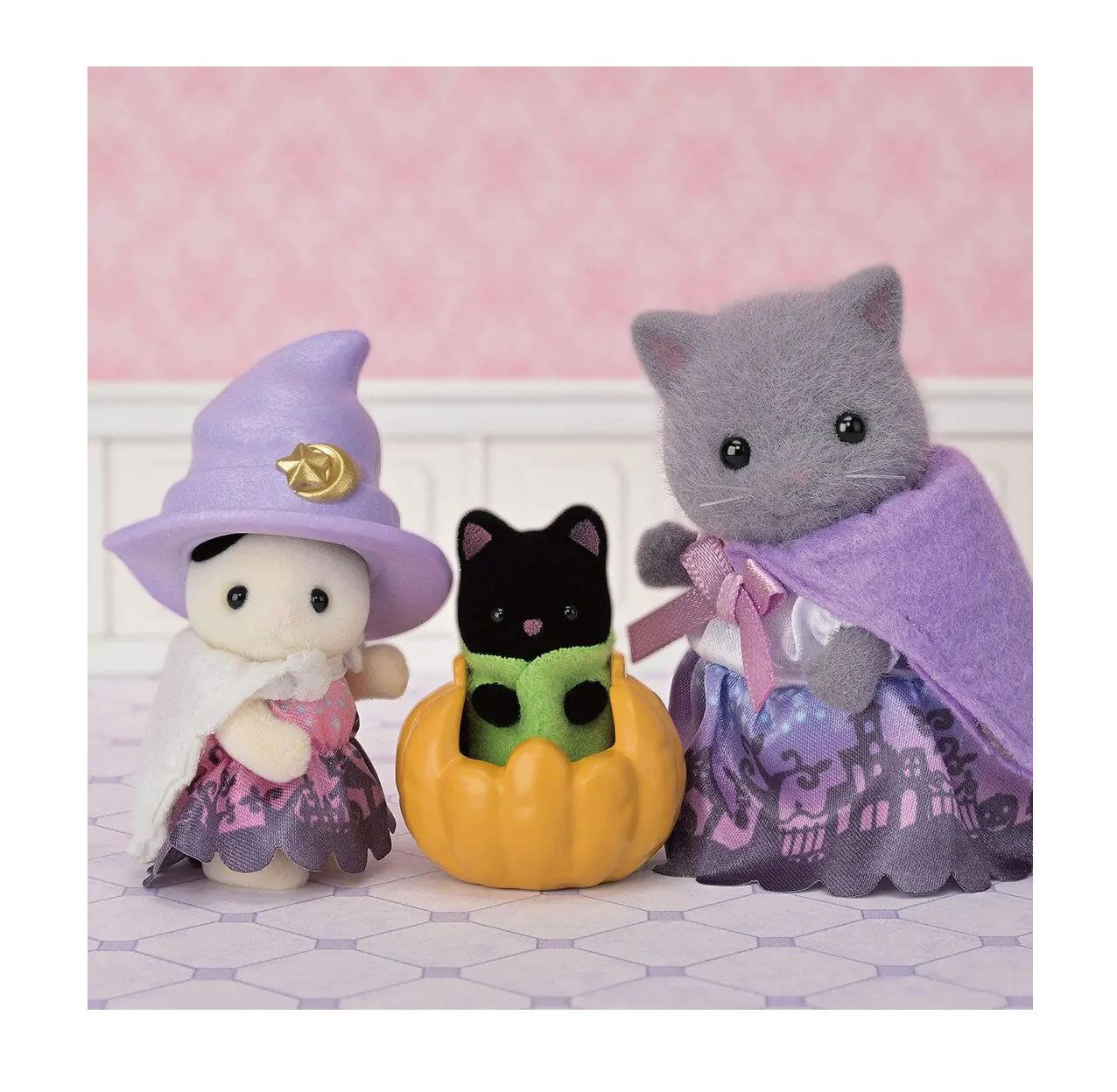 Sylvanian Families Fiesta Sorpresa De Halloween Ternurines-3