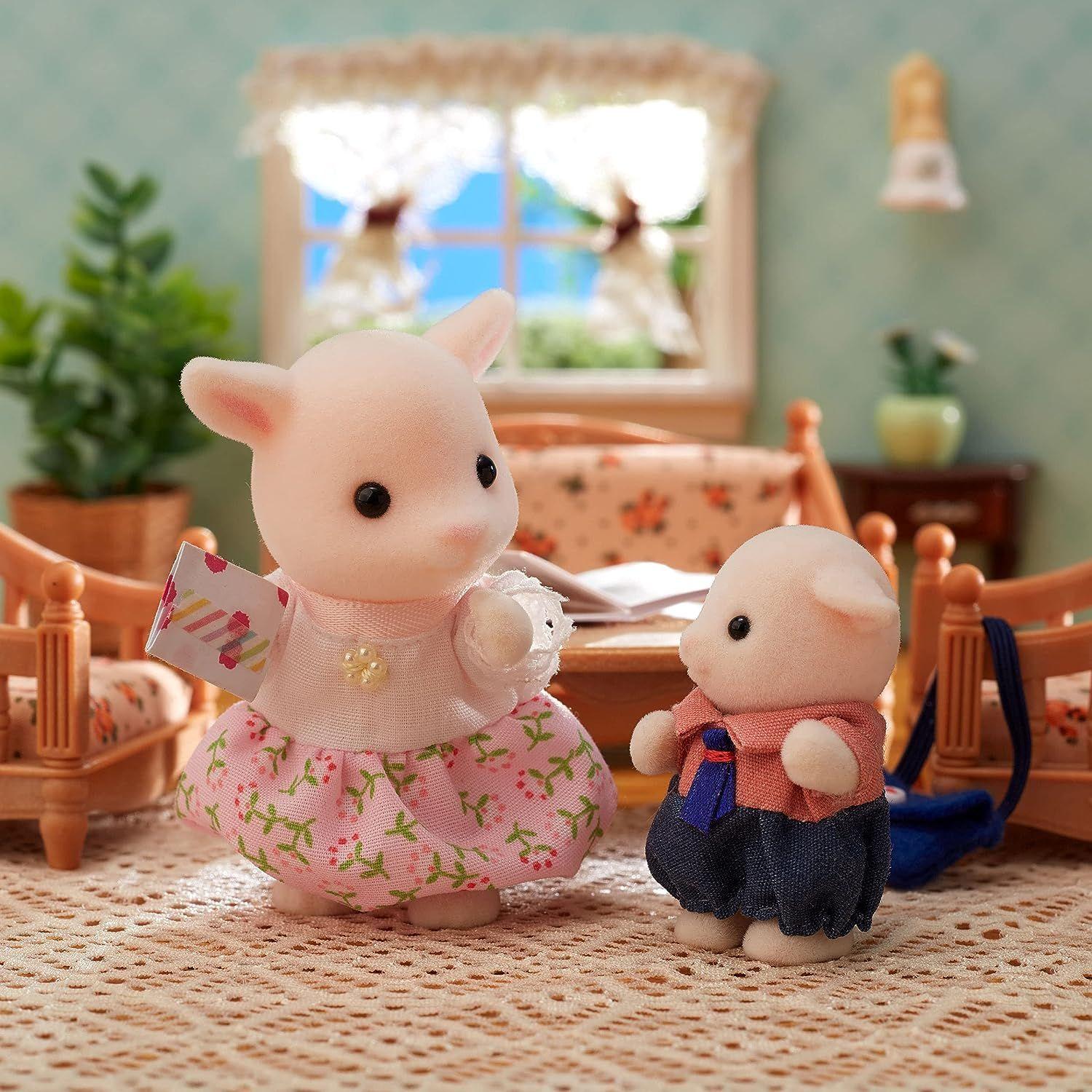 Sylvanian Families 5622 Familia Cabra Goat Family Juguete-4
